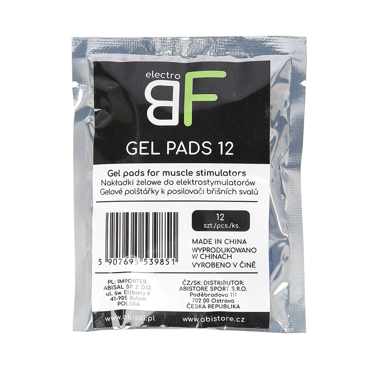GEL PADS 12 GEL PADS FOR ELECTROSTIMULATORS NN HMS