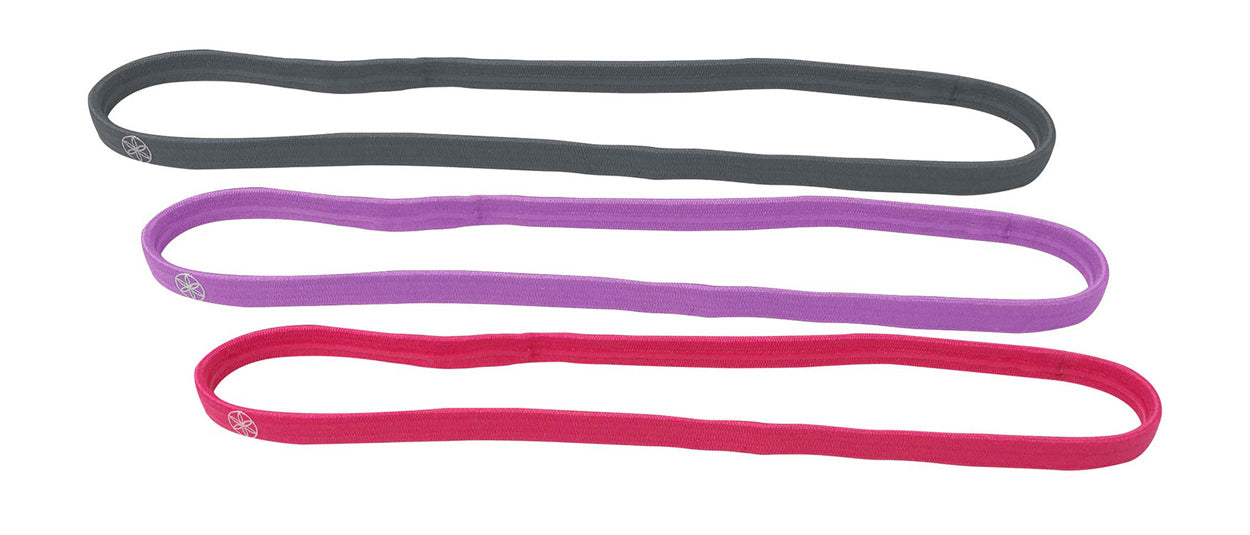 GAIAM HAIR BAND THIN 3 PCS. 61776