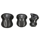 H8334 CZARNE ROZM. S ZESTAW OCHRANIACZY NILS EXTREME