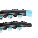 HMS HHP006 BLACK-BLUE Hula Hop masujący z magnesami 98 cm