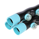 HMS HHP006 BLACK-BLUE Hula Hop masujący z magnesami 98 cm