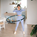 HMS HHP006 BLACK-BLUE Hula Hop masujący z magnesami 98 cm