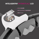 Hula Hop z wypustkami i obciążnikiem HMS HHW06 BLACK