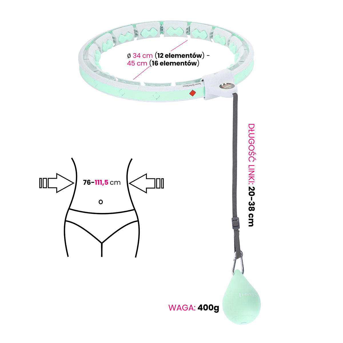 Hula Hop HMS HHW06 GREEN