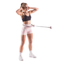 HMS HHW09 Pink Hula Hop z wypustkami i obciążnikiem + licznik