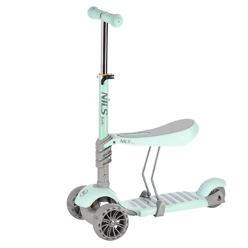 HLB808 2in1 MINT CHILDREN'S SCOOTER NILS FUN