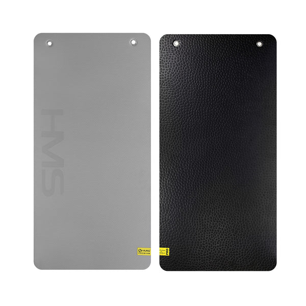 MFK01 GRAY-BLACK CLUB FITNESS MAT WITH HOLES HMS PREMIUM