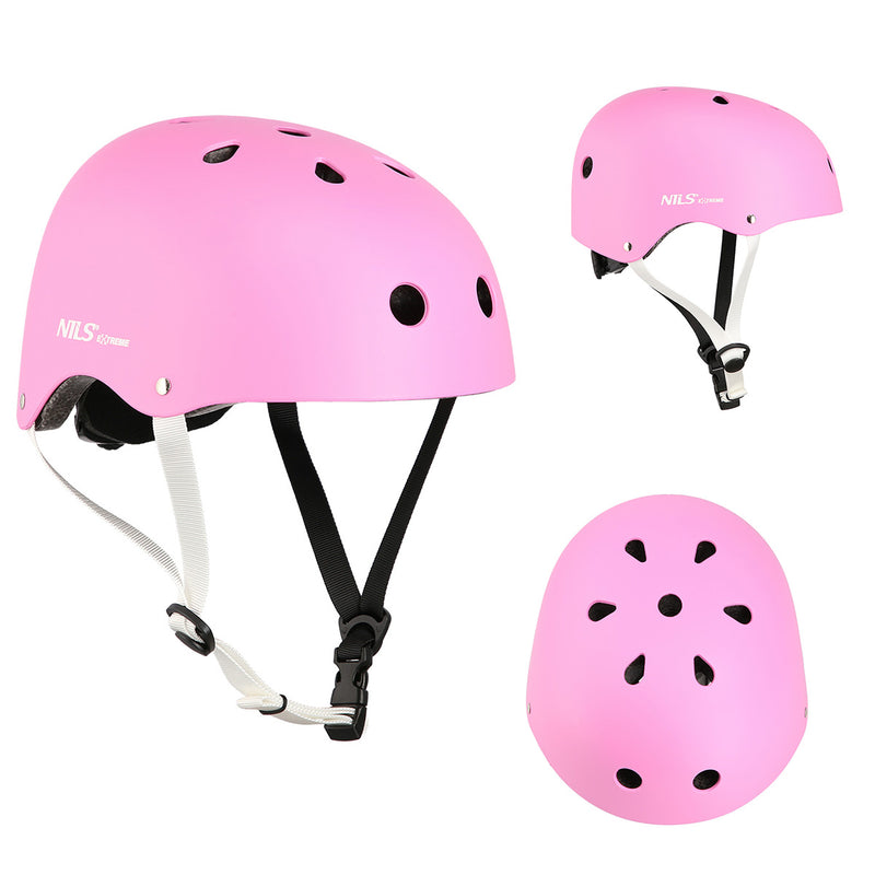 MTW001 PINK SIZE S(52-56CM) NILS EXTREME HELMET