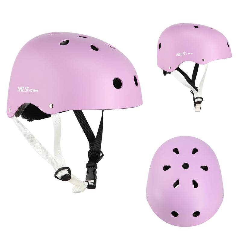 MTW001 PURPLE SIZE XS(48-52CM) NILS EXTREME HELMET