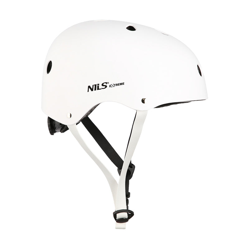 MTW001 WHITE SIZE M(55-58CM) NILS EXTREME HELMET