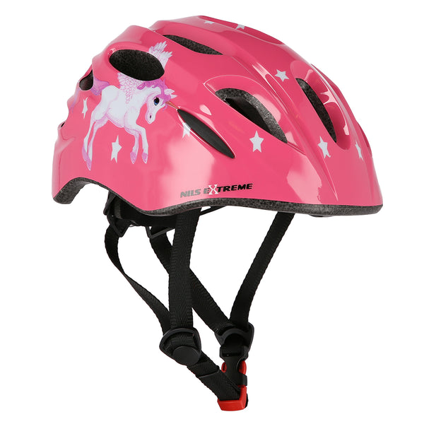 MTW01 LED RÓŻOWY ROZM. XXS (43-51 cm) KASK NILS EXTREME