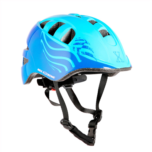 MTW08 BLUE SIZE XS (47-56CM) CHILDREN'S HELMET NILS EXTREME