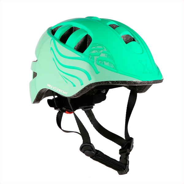 MTW08 GREEN SIZE XS (47-56CM) CHILDREN'S HELMET NILS EXTREME