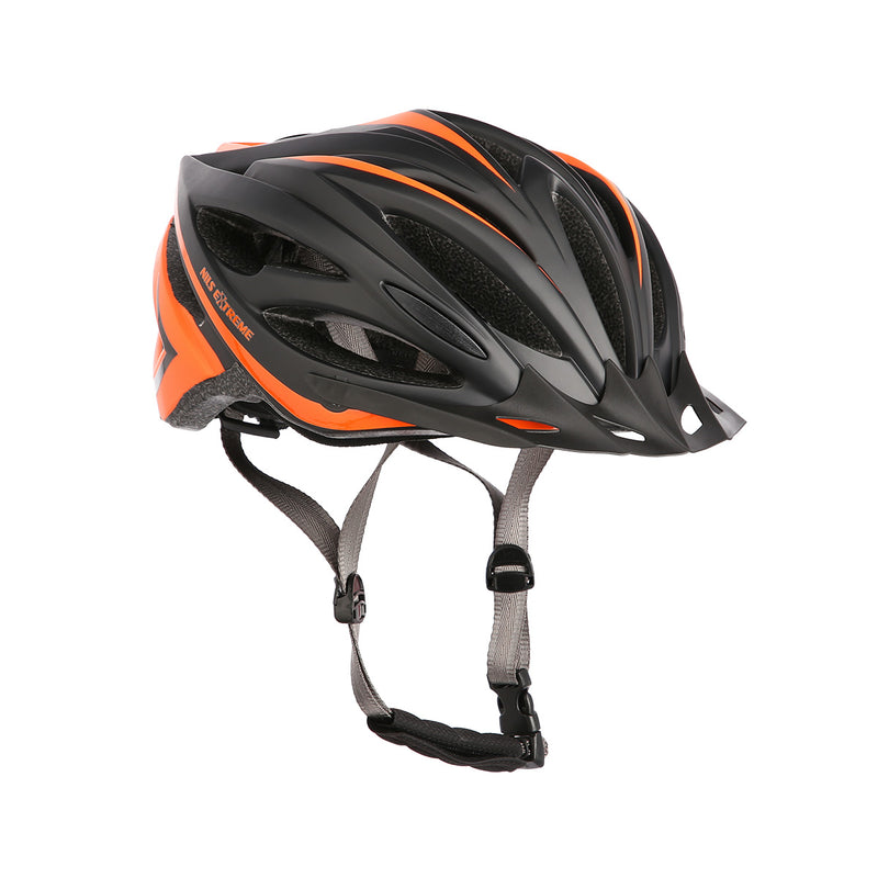 MTW202 BLACK-ORANGE SIZE S (48-53CM) NILS EXTREME HELMET