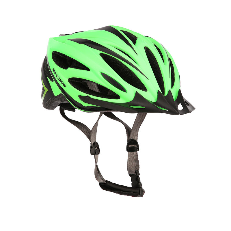 MTW202 GREEN-BLACK SIZE L (59-65 CM) NILS EXTREME HELMET