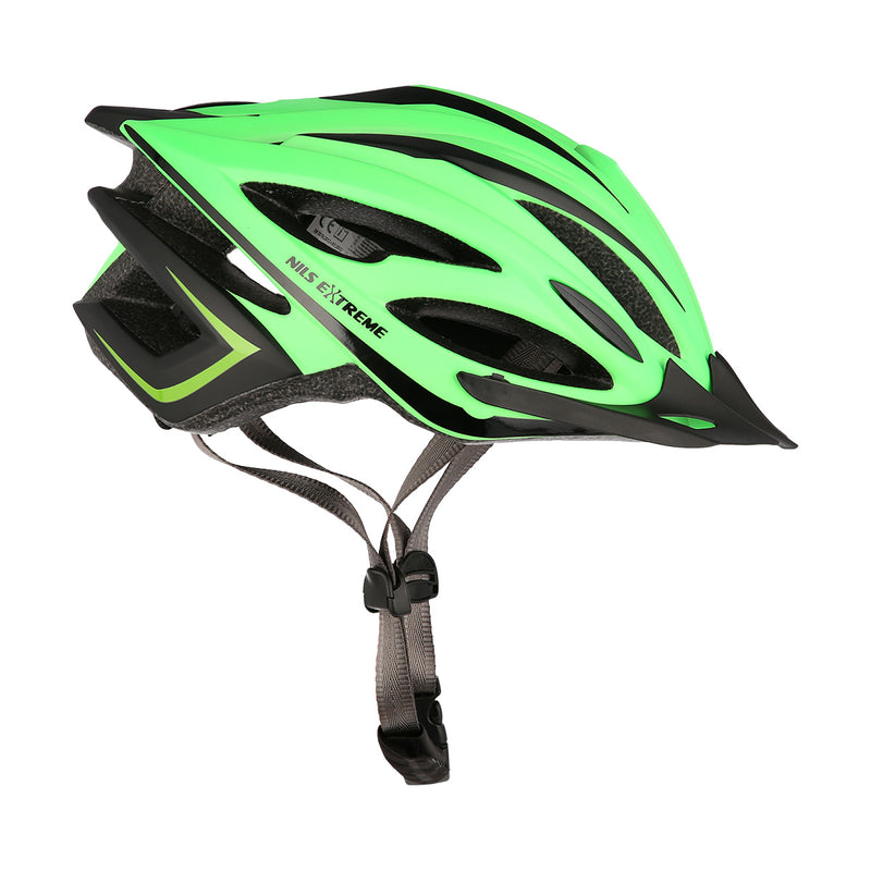 MTW202 GREEN-BLACK SIZE M (53-58CM) NILS EXTREME HELMET