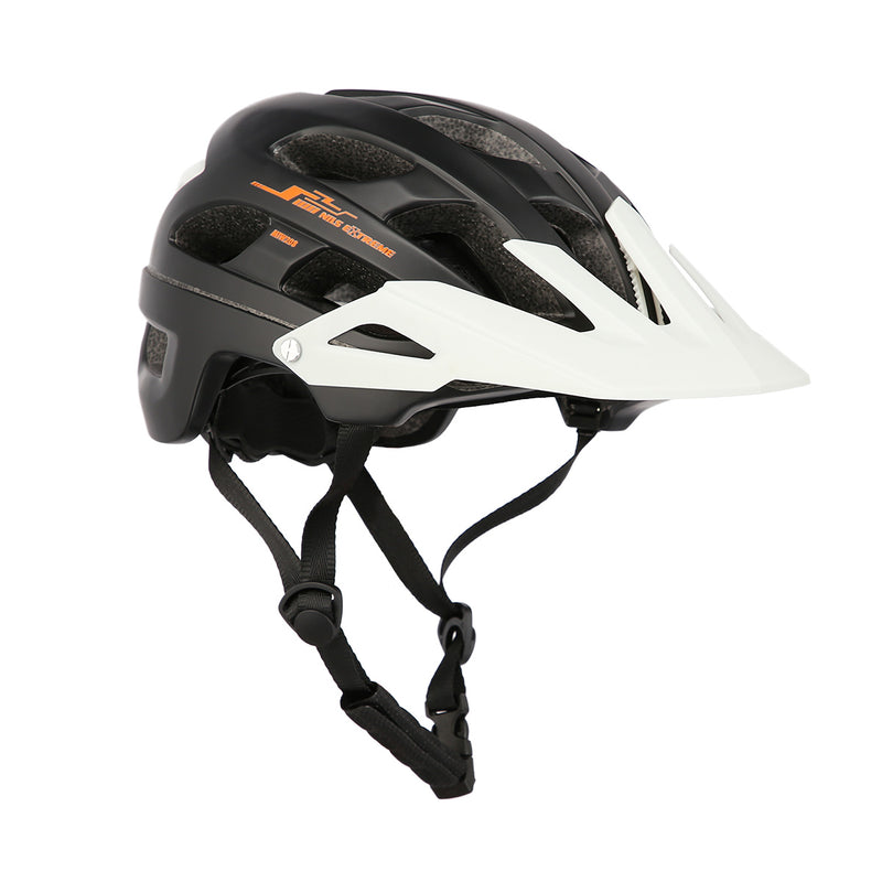 MTW208 BLACK AND WHITE SIZE M (53-58CM) NILS EXTREME HELMET