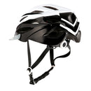 MTW210 BÍLO-ČERNÁ VELIKOST S (50-58 CM) NILS EXTREME HELMET