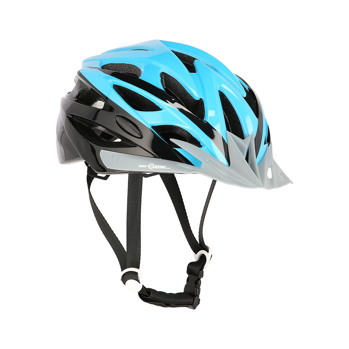 MTW210 NIEBIESKO-CZARNY ROZM. S (50-58CM) KASK NILS EXTREME