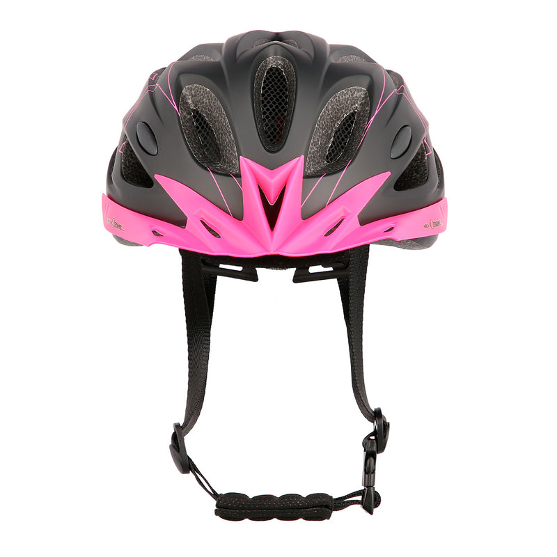 MTW291 BLACK-PINK SIZE M (51-60CM) NILS EXTREME HELMET