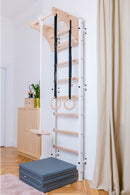 Skládací gymnastická matrace – šedá