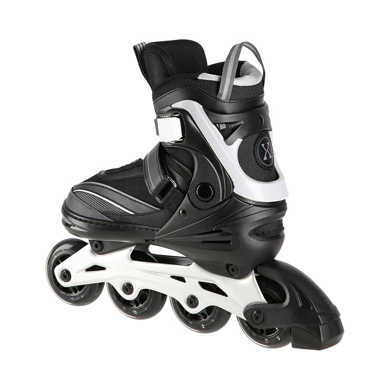 NA1123A BLACK-GREY SIZE M(35-38) NILS EXTREME INLINE SKATES