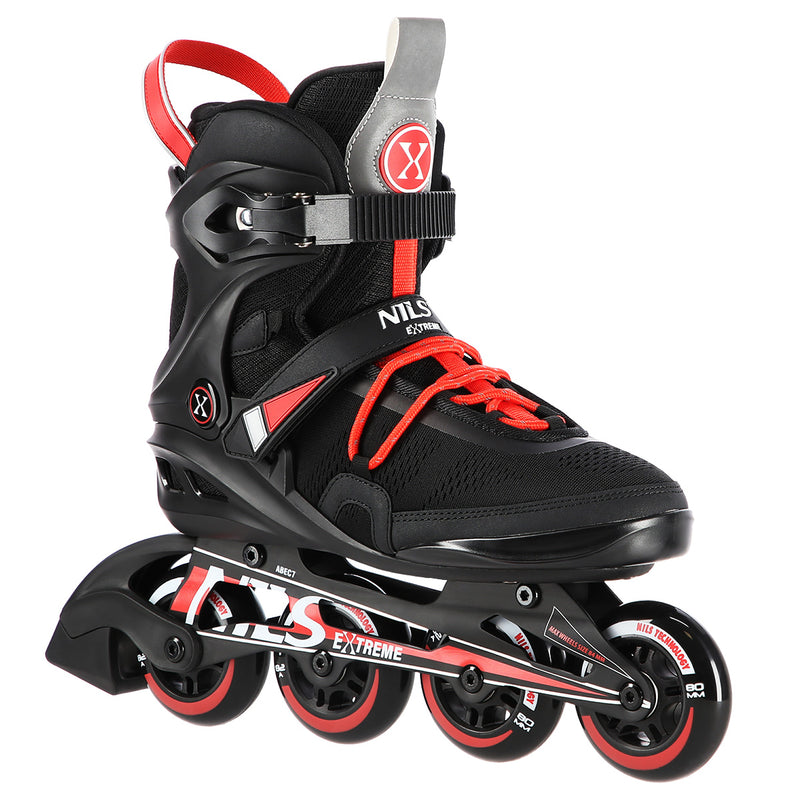 NA14124 BLACK SIZE 38 NILS EXTREME ROLLER SKATES