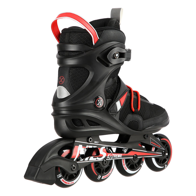 NA14124 BLACK SIZE 43 NILS EXTREME ROLLER SKATES