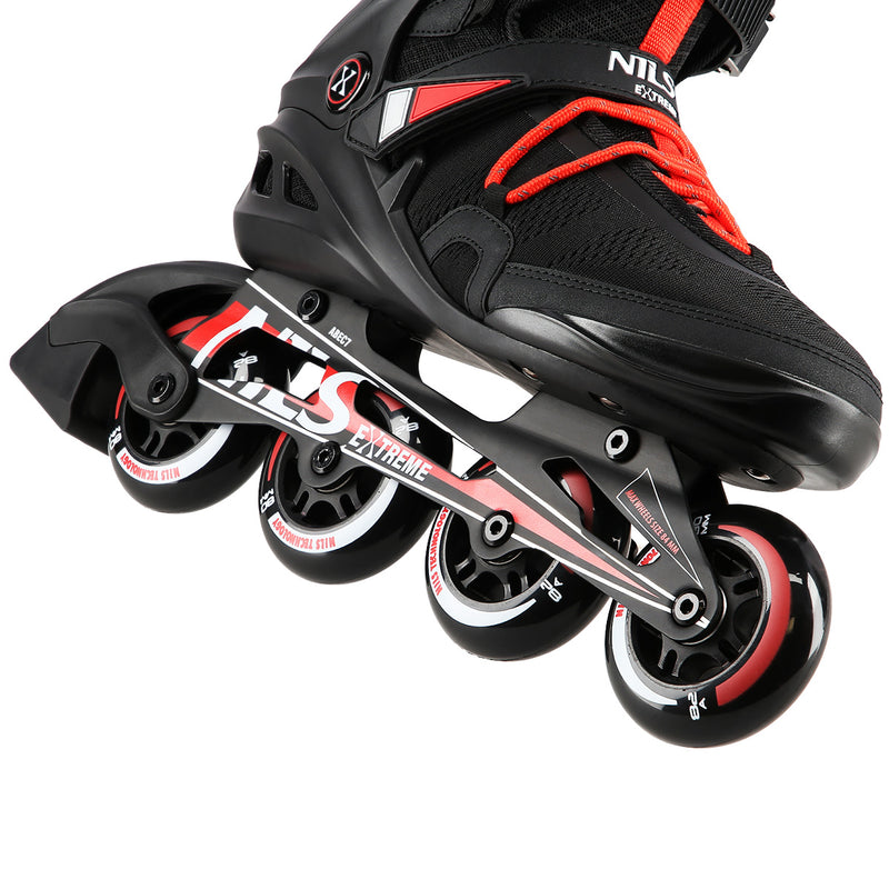 NA14124 BLACK SIZE 38 NILS EXTREME ROLLER SKATES