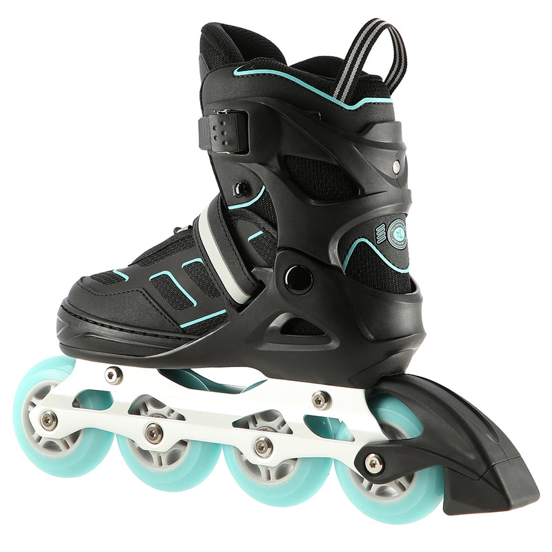 NA14174 A BLACK-MINT SIZE L (39-42) NILS EXTREME INLINE SKATES