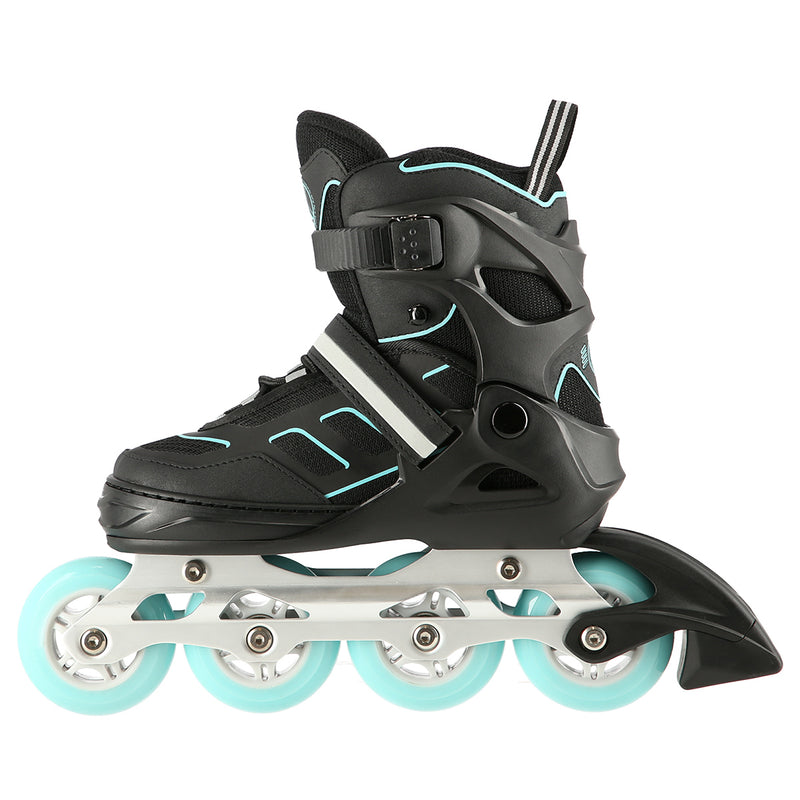 NA14174 A BLACK-MINT SIZE M (35-38) NILS EXTREME INLINE SKATES