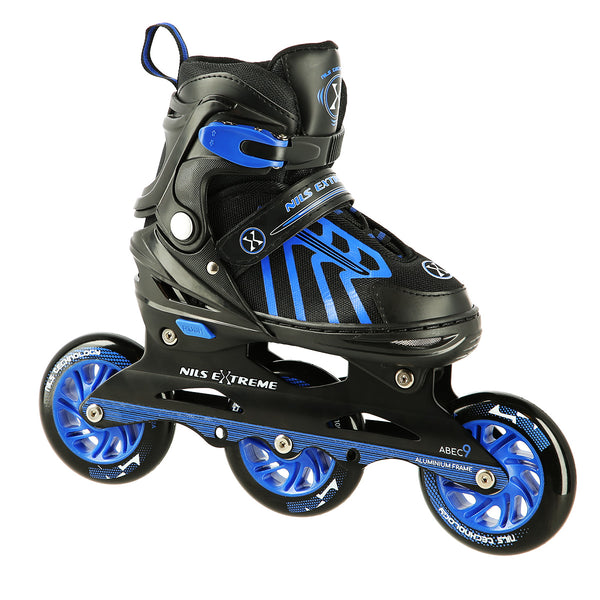 NA18812 A DARK BLUE SIZE S (29-33) NILS EXTREME INLINE SKATES