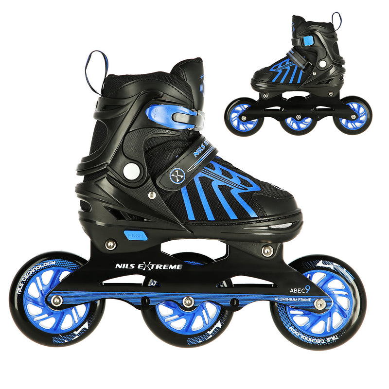 M. L NA18812 A DARK BLUE SIZE(39-43) NILS EXTREME INLINE SKATES