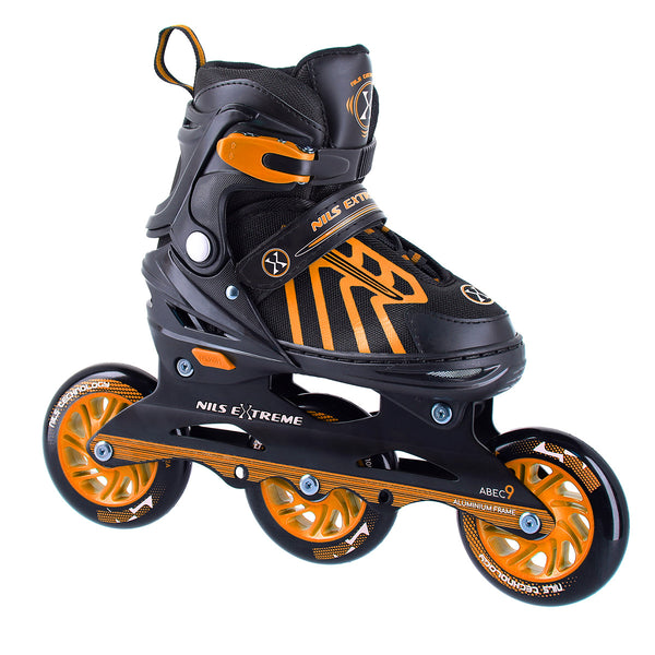 NA18812 A ORANGE SIZE S (29-33) NILS EXTREME INLINE SKATES