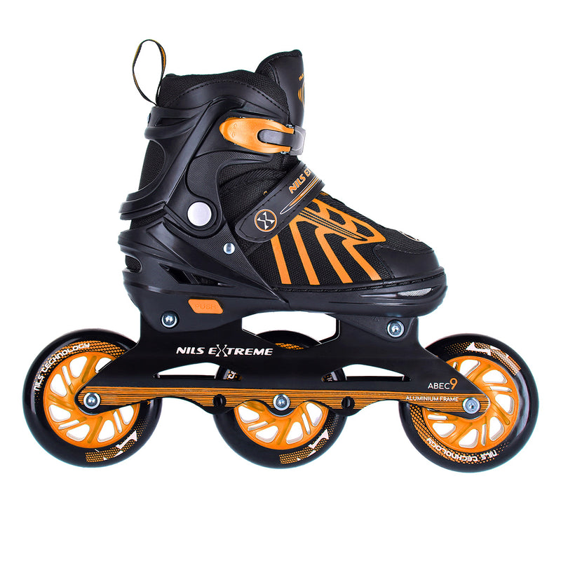 NA18812 A ORANGE SIZE S (29-33) NILS EXTREME INLINE SKATES