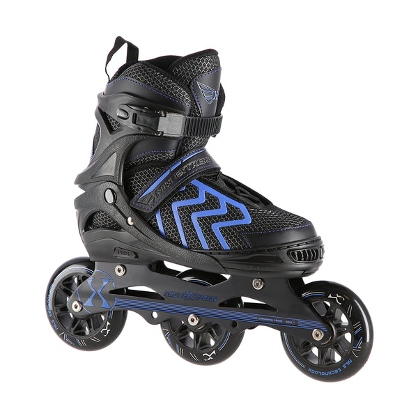 NA19318 BLACK-BLUE SIZE M (35-38) NILS EXTREME INLINE SKATES