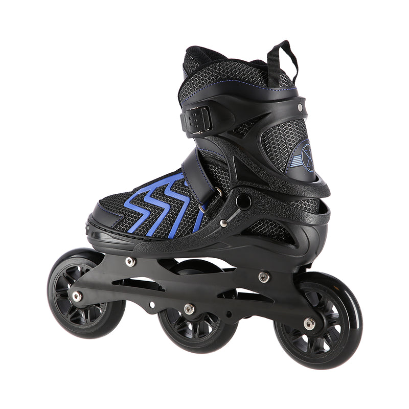 NA19318 BLACK-BLUE SIZE L (39-42) NILS EXTREME INLINE SKATES