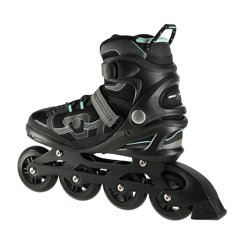 NA9157 BLACK-MINT SIZE 39 NILS EXTREME INLINE SKATES