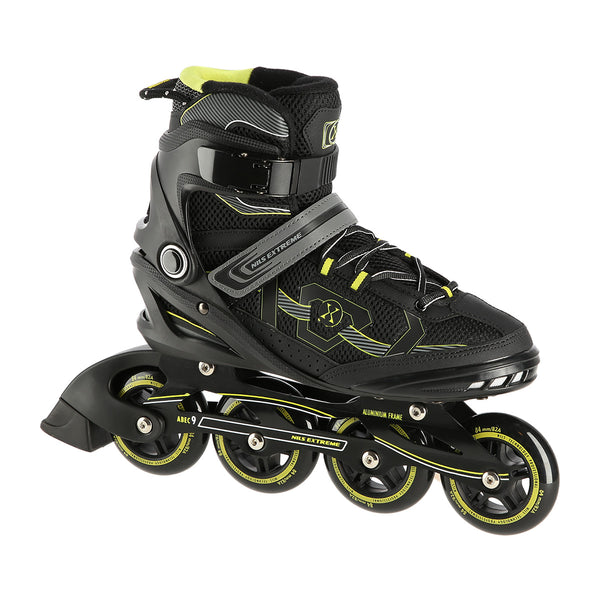 NA9157 BLACK-YELLOW SIZE 41 NILS EXTREME ROLLER SKATES