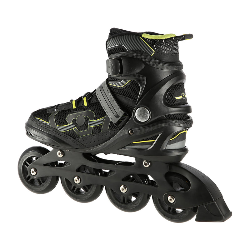 NA9157 BLACK-YELLOW SIZE 40 NILS EXTREME ROLLER SKATES