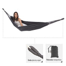 NC0032 TMAVĚ ŠEDÁ HOPACÍ SÍŤ 200x100 CM NILS CAMP