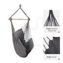 NC0033 TMAVĚ ŠEDÁ BRAZÍLSKÁ ŽIDLE 130X100 CM NILS CAMP