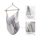 NC0033 ŠEDÁ BRAZILSKÁ ŽIDLE 130X100 CM NILS CAMP