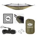 NC3116 ZELENÁ HOPACÍ SÍŤ S MOSKVÍREM NILS CAMP