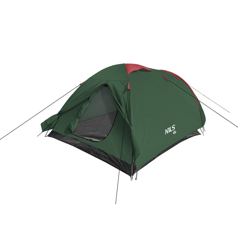 NC6013 GREEN-RED CAMPING TENT ROCKER NILS CAMP