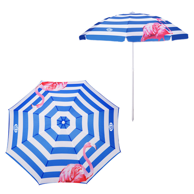 NC7811 BEACH UMBRELLA 180 CM NILS CAMP