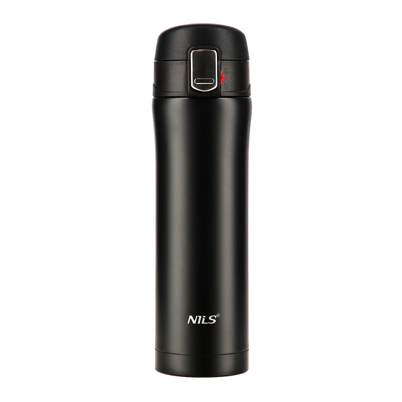 NCB10 BLACK THERMAL MUG NILS