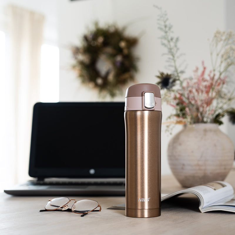 NCB10 GOLD THERMAL MUG NILS