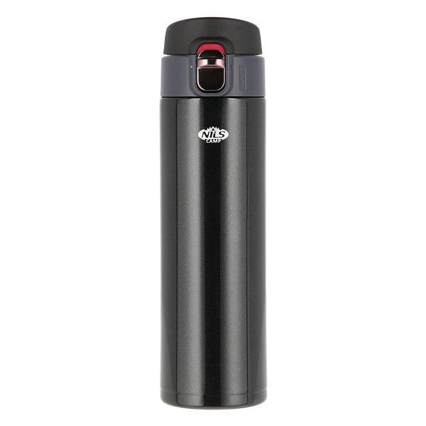 NCB28 BLACK THERMAL MUG NILS CAMP