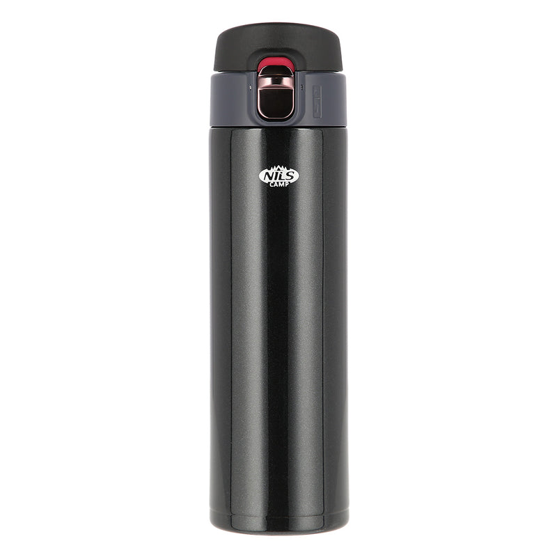 NCB28 BLACK THERMAL MUG NILS CAMP